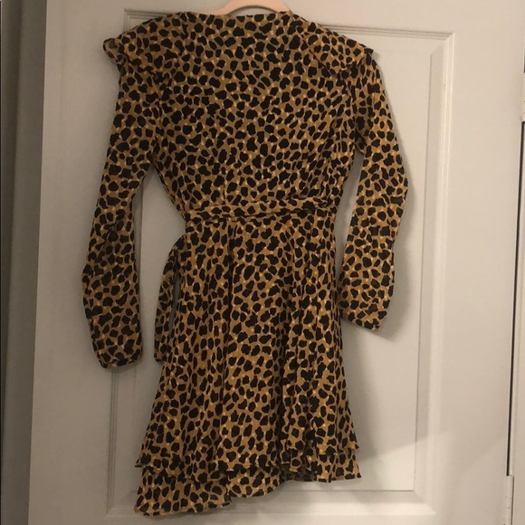 Leopard print wrap dress - Picture 4 of 4